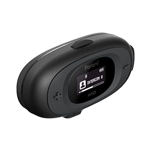 Sena Parani A10 Intercom Headset for Motorcycles (Wired Mic)