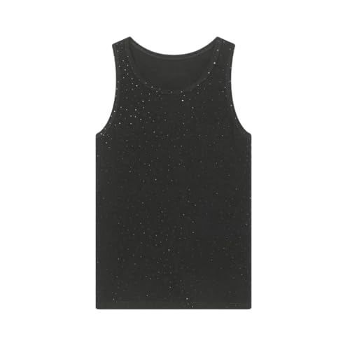 Camiseta sin mangas de algodón para hombre estilo hip hop vintage