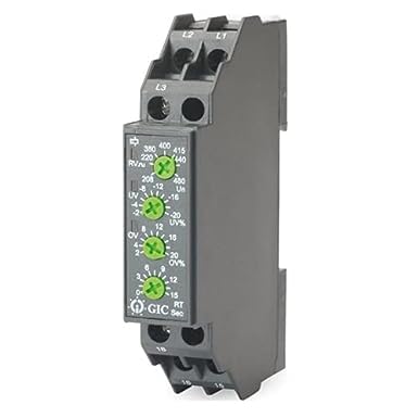 GIC MD21DF Voltage Monitoring Relay SM 175 208-480 VAC 3 Phase 5Amps (B0CDGZBB78) Amazon Price History, Amazon Price Tracker
