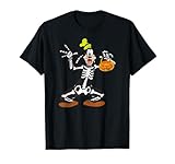 Disney Goofy Skeleton Halloween T-Shirt