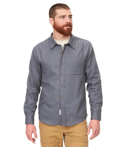 MARMOT Fairfax Lightweight Flannel Long Sleeve Steel Onyx MD