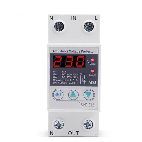 Disjoncteur 230V CA réglable pour éviter la sous-tension 80A