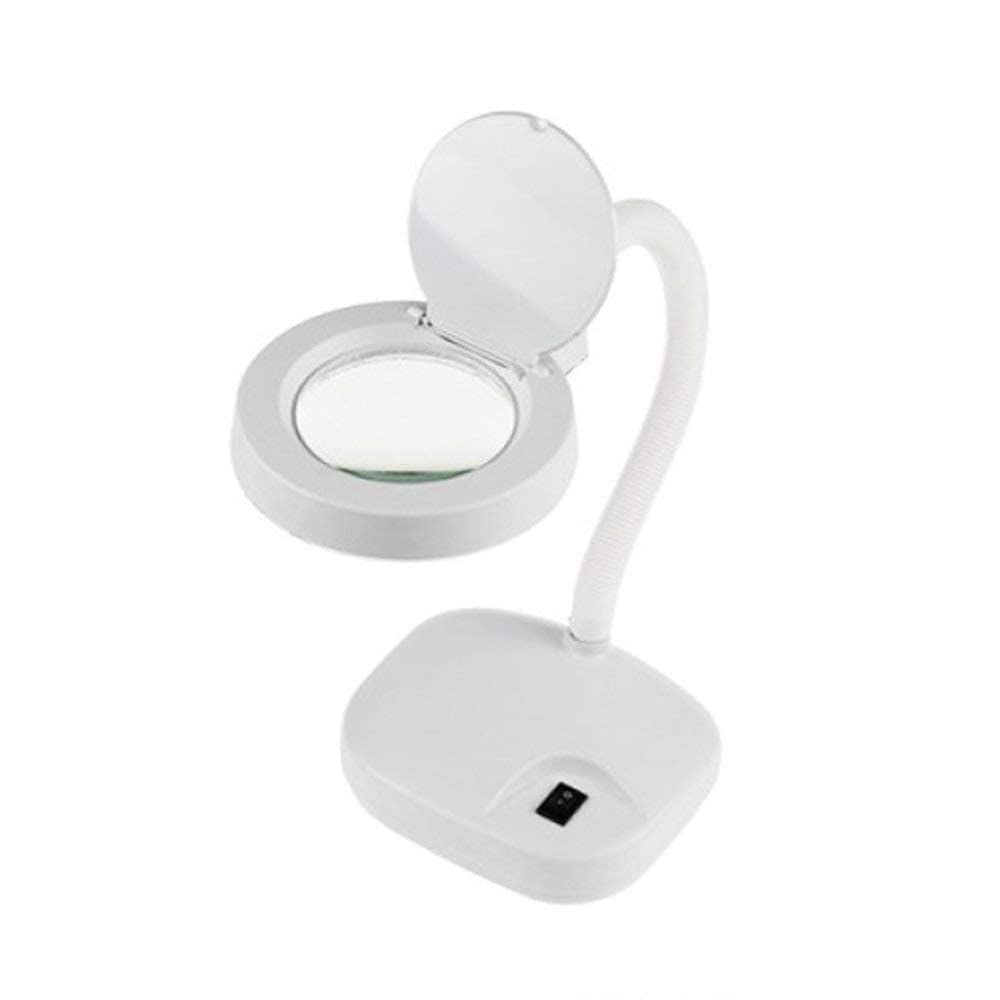 Loupe grossissante 5X à 39 LED pour l'examen des détails et la réparation électronique