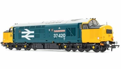 Class 37 Grand Logo Bleu 37420 DCC Sound OO Gauge pour animer vos circuits ferroviaires