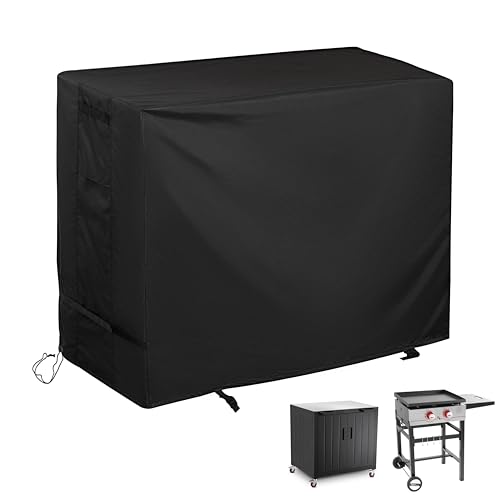 Starcrew Griddle Cover for Royal Gourmet GB2000 2 Burner Grill, Flat Top Grill Cover for Outdoor BBQ, Outdoor Barbecue Cover for Gas Propane Griddle-Waterproof