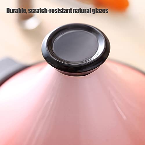 Dutch Oven ceramiczny garnek do braisera z pokrywką, odporny na wysokie temperatury, do gotowania w kuchni