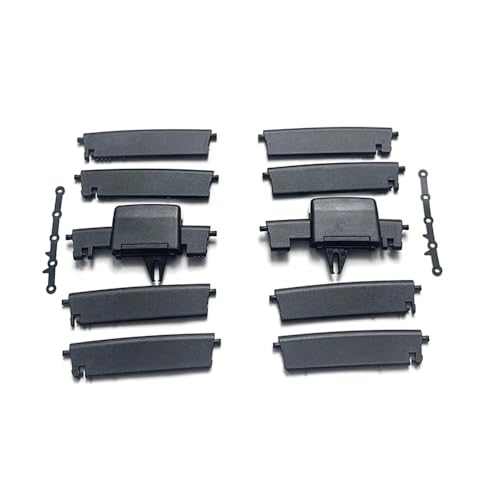 Rejilla de ventilación trasera Benz W166: kit de reparación para clips de aire.