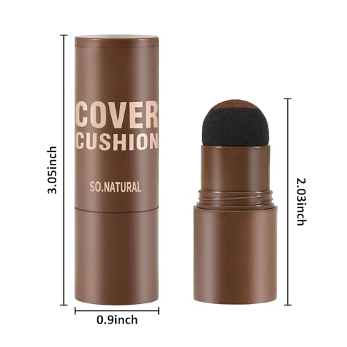 Image of Hairline Powder Stick,Pigmented Hair Shading Sponge Pen Hair Root Touch Cover Up Powder Professional Long Lasting Waterproof Hair Shadow Powder Fillers For Thinning Hair (Medium Brown), 1 Count