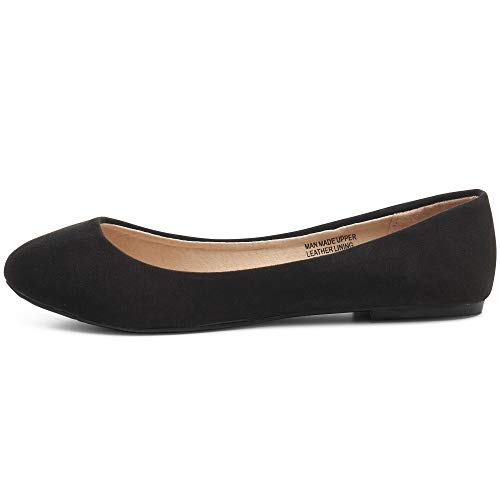 Alpine Swiss Womens Pierina Round Toe Ballet Flats3