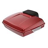 Ember Red Sunglo Razor Tour Pack Motorcycle Luggage Trunk Fit for Harley Touring 1997+