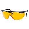 Uvex S1933X Skyper Safety Eyewear, Black Frame, SCT-Orange UV Extreme Anti-Fog Lens