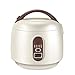 Urządzenie do gotowania ryżu na 4 filiżanki z parowarem 1.6L Zdejmowana, nieprzywierająca patelnia Funkcja utrzymywania ciepła Dwa tryby gotowania ryżu/zupy owsianki