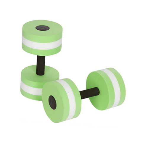 Alipis 2 Mancuernas Flotantes de EVA para Aeróbic Acuático Barra Acuática Ligera para Entrenamiento de Brazos y Piernas Equipo de Natación Adecuado para Piscina y Color Color Aleatorio