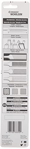 Lime à parer Nicholson 21832NN pour éliminer les bavures de métal nettes - 7