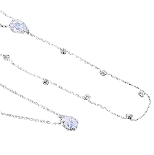 GenericLight Luxury Crystal Zircon Back Body Chain - Fashion Jewelry