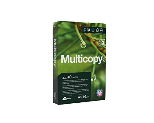 Multicopy Next A3 Druckerpapier, 80 g/m², 500 Blatt (1 Ries), Mehrzweckpapier, ColorLok Technologie, Eco-zertifiziert