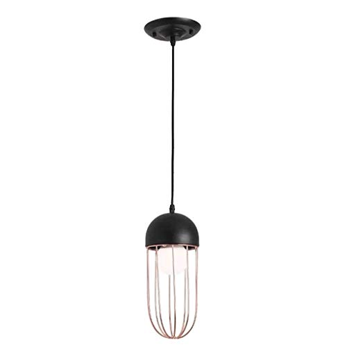 Lustre à tête unique noir pour illuminer votre table de salle à manger