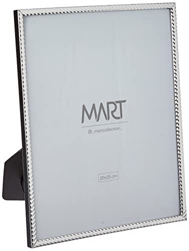 PORTA-RETRATO PRATA EM METAL - 20X25