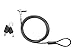 HP T0Y14UT Essential Keyed Security Cable Lock, Gray