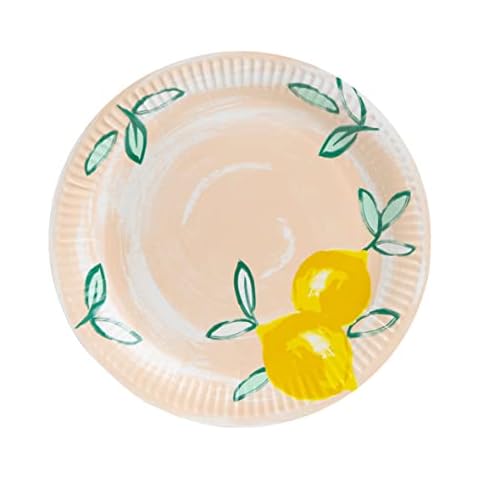 Talking Tables Citrus Fruit Lemon Paper Plates Cover