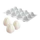 Moldes de silicona con forma de tulipanes multiusos para postres flexibles, eficientes, resistentes, esenciales y flexibles para cocina
