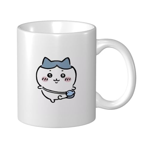 BSZYFQVE セラミック ティーカップマグ ちいかわ9 マグカップ コーヒーカップ 330ml 陶器 オフィスのドリンクカップ おしゃれコップ かわいい マグ 誕生日プレゼント