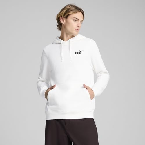 Image of PUMA Mens Essentials No. 1 Logo Hoodie Casual Outerwear Casual - Black