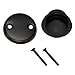 Designers Impressions 659612 Oil Rubbed Bronze Toe Tap Drain Overflow Conversion Trim Kit