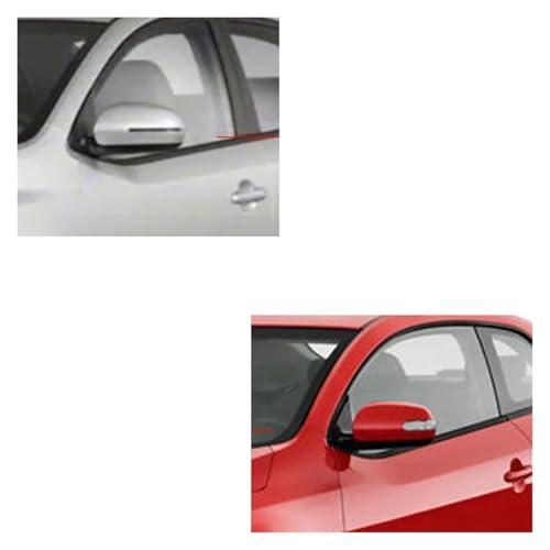 Capot de rétroviseur pour KIA Ceed résout les coques usées look carbone - 5