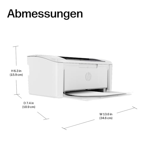 HP LaserJet M110w Laserdrucker Schwarz-Weiß, Monolaser, Drucker, WLAN, Airprint, Smart App, Bis zu 20 S./Min drucken, Auto-On/Auto-Off-Technologie
