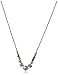 Sorrelli Graduated Crystal Antique Gold-Tone Necklace