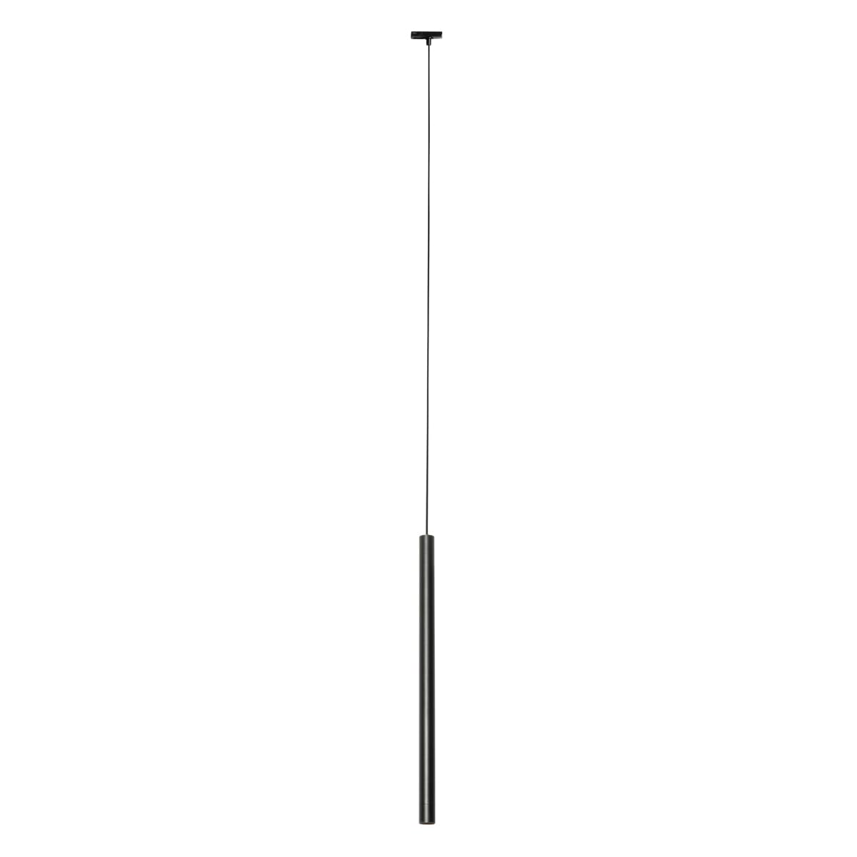 Qazqa moderno kit de iluminación de carril negro 312.6 cm Iconic Frini