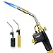 Sondiko Propane Torch, GJ-8000 High Intensity Mapp Gas Torch Head, Trigger Start Plumbing Soldering Blow Torch Heavy Duty Blowtorch for Welding, Kitchen, BBQ (Gas Cylinders Not Included)
