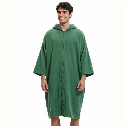 Kaeltsyn Toalla grande absorbente con capucha para competiciones de agua en la piscina y entrenamiento, altamente remojo y cambiador al aire libre