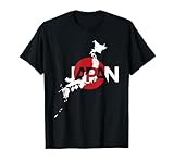 Japanese Map Flag Souvenir Distressed Japan Family Heritage T-Shirt Small