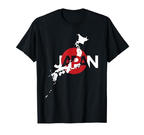 Japanese Map Flag Souvenir Distressed Japan Family Heritage T-Shirt Small