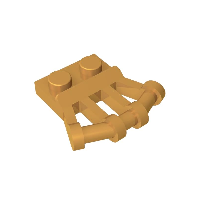 XYEIUGO 92692 Hinge Plate Special 1x2 with Angled Handles on Side, 10 PCS โ image 1