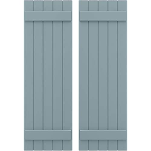 17 1/2"W x 54"H Americraft Five Board (2 Batten) Exterior