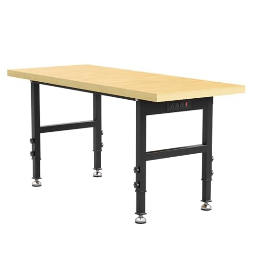 Heavy Duty Adjustable Workbench for DIY