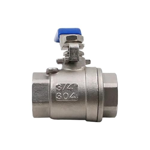 Válvula de bola de acero inoxidable SS304 con rosca BSPT resistente a corrosión 6