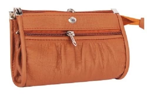 Image of Trendy PU Multi Zip Pocket Daily Use Purse for Women Wallet Bag for Girls Clutches Bag for Women Multicolour Small Handbag Multi card slots phone pocket ladies purse