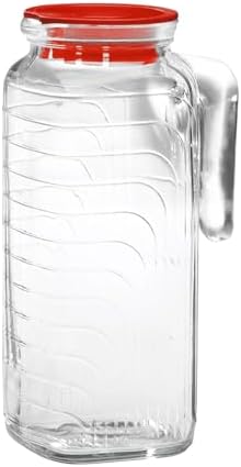 Caraffa Bistrot Rocco Bormioli Da 1 Litro - Trasparente, Design Elegante Per Acqua E Bevande - Foto 12