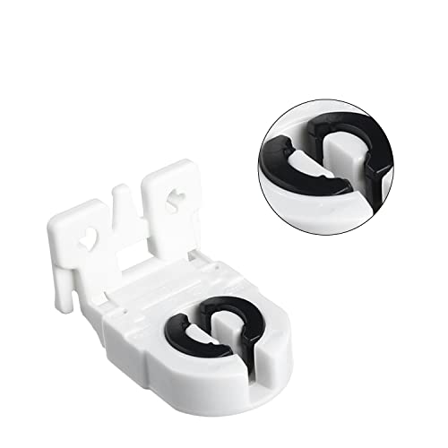 Othmro 2Pcs T8/T12 Fluorescent Light Holder G13 Base Single Head Tombstone Lamp Socket Ac 500V 2A For Led Fluorescent Tube #TOP4