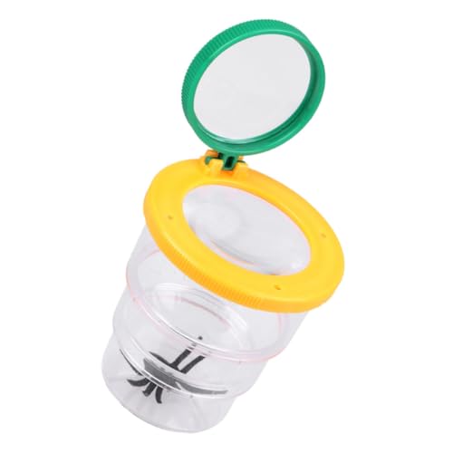 PRETYZOOM Caja Exterior Volador Volar Contenedor De Insectos Herramienta De Observación Insertada Visor De Aumento De Errores Caso De Observación De Insectos Abdominales