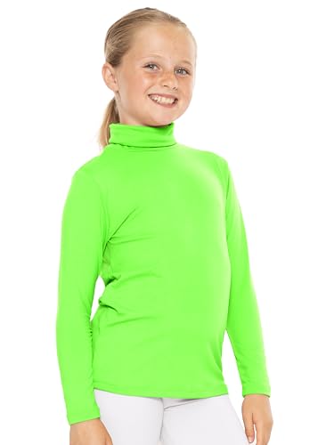 Image of STRETCH IS COMFORT Girl's Oh So Soft Long Sleeve Turtleneck | Youth Size 2-16