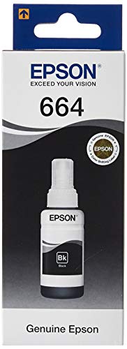 Epson T6641 Cartuccia d'Inchiostro Originale, Colore Nero