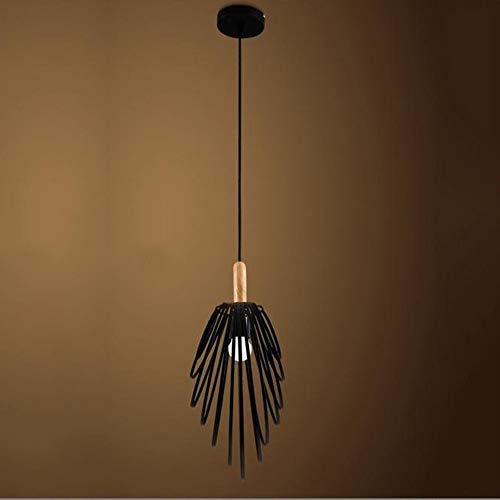 Lustre rétro industriel en fer forgé patiné RLKHXBS luminaire suspendu d'exception