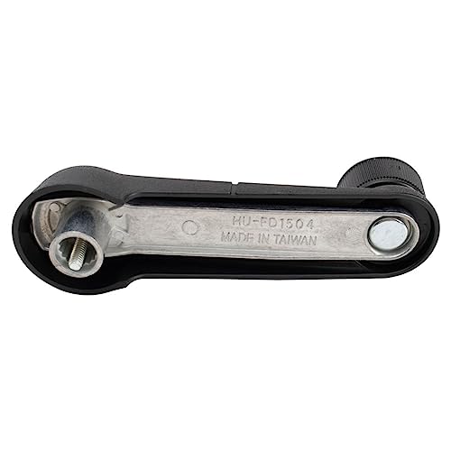 CLQWIAS 2pc Manual Window Crank Handle Pair Left Right Set for F150 87-96,for F250 87-96,for F350 87-95,for Explorer 91-94,for E450 Econoline SuperDuty 99-02 & SuperDuty 03-19 (Black) Textured