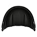 Security Camera Cover, ABS Plastic Rain Shade for Outdoor Security Camera, Unnoticeable Cable Design Camera CoverFirm Installation (Black)