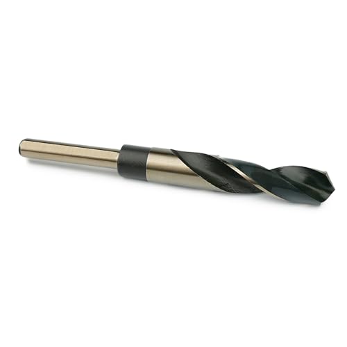 Miniatura 9 de Lepevney Broca Helicoidal De Vástago Reducido De 16 Mm Con Vástago Redondo De 10 Mm Para Acero Inoxidable, Aleación De Aluminio, Metal, Cobre, Plástico, Madera, Hecha De Acero De Alta Velocidad 4341